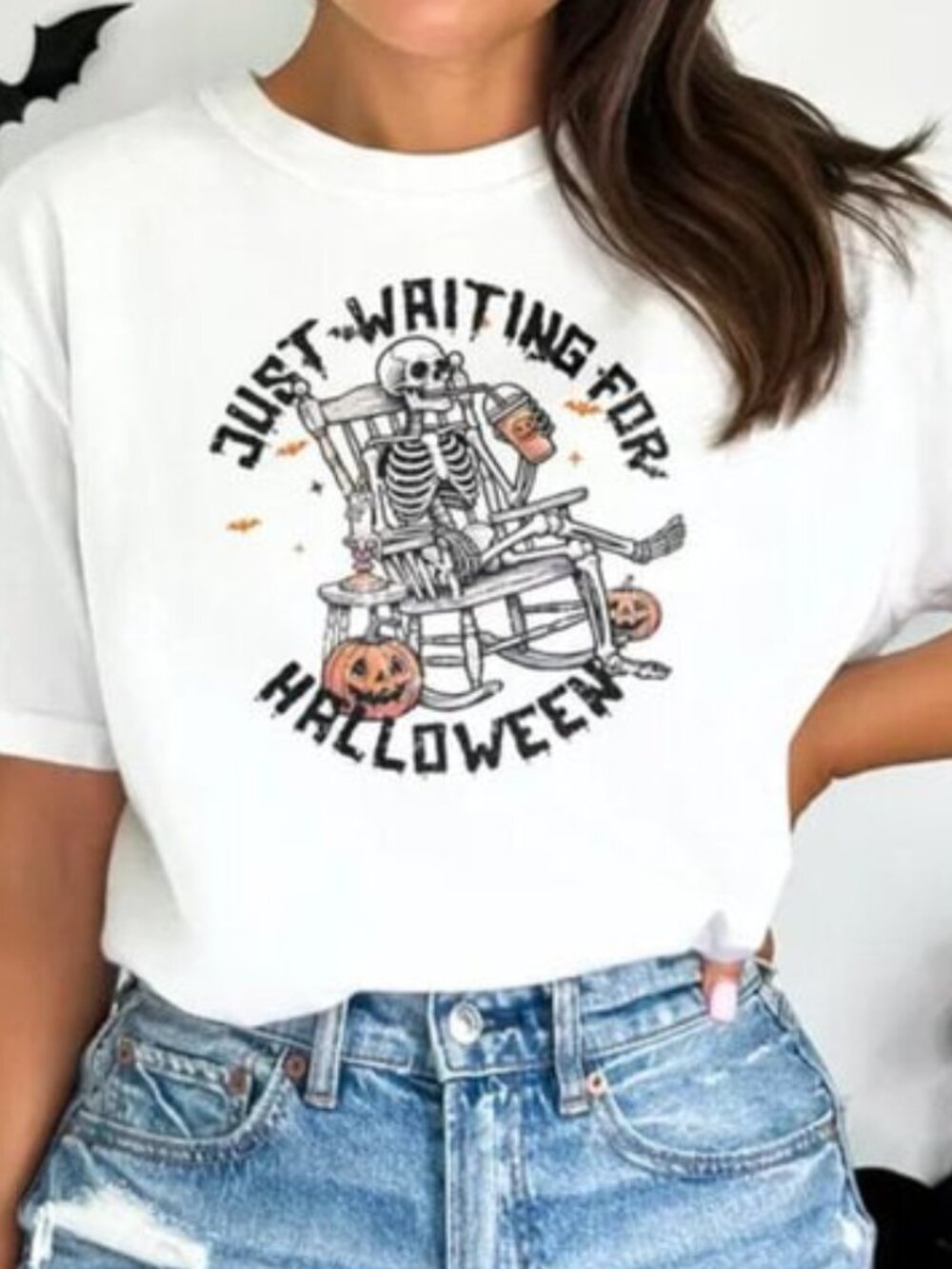 Funny Waiting For Halloween Shirt, Halloween Shirt Gift - Picture 1 of 4
